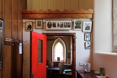 History lesson in the vestry