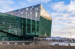 Walking in Reykjavik