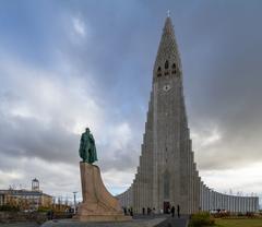 Walking in Reykjavik