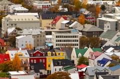 Walking in Reykjavik