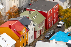 Walking in Reykjavik