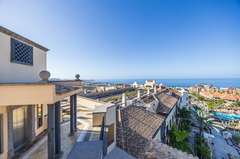 Views from the top level of the hotel